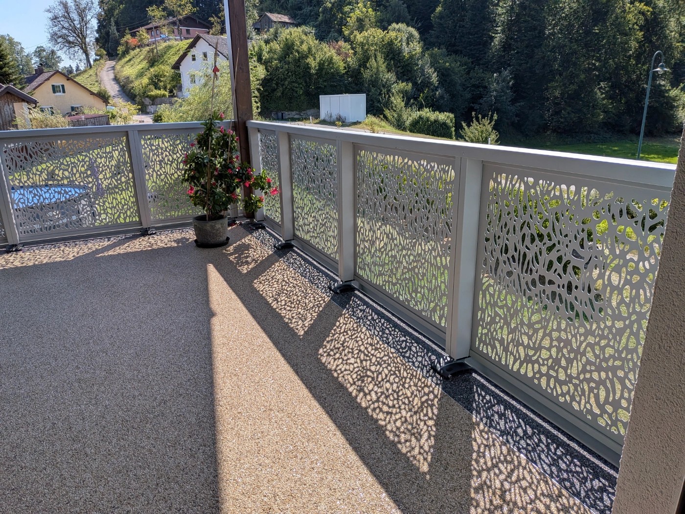 Alu Balkon in Eggelsberg