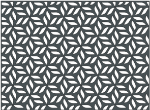 m Aufpreis für Laser-Design FULL-BLATT Alu-Natur Wandstärke 2mm